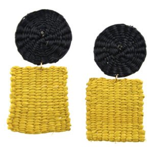 Boucles d'oreilles Zamora Jaune