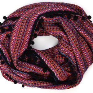 Snood Quilanga Negro, vue roulée