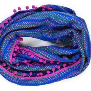 Snood Taisha Malva, vue roulée